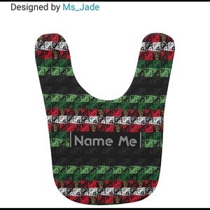 Chic Personalized Ugly Sweater Baby / Toddler  Bib